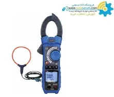 آمپرمتر 1000A AC/DC همراه با کلمپ قابل انعطاف CP-20 مدل DT-3386 برند CEM