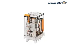 رله شیشه ای finder (فیندر) 10 آمپر 8 پایه (دو کنتاکت) با بوبین 230VAC سری 5532.8.230