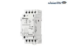 کنتاکتور تک فاز (چهارپل) سایلنت finder (فیندر) 25 آمپر با بوبین 230VAC/DC سری 2234.0.230
