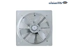 هواکش صنعتی تک فاز 60 سانت ایلکا پروانه پلاستیکی دمپردار برند خزرفن ECI-ILKA-600-4S