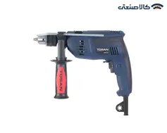 دریل چکشی 13 میلیمتر 750 وات آچاری دیمردار توسن مدل 0022D BMC