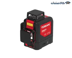 تراز لیزری دوازده خط نور سبز شارژی توسن مدل 3607