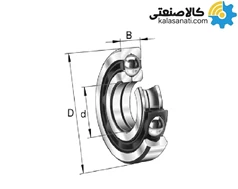 بلبرینگ تماس زاویه ای FAG کد QJ205