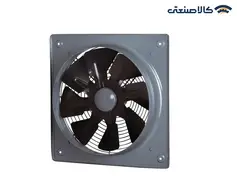 هواکش صنعتی فلزی تکفاز 40 سانت پروانه فلزی برند دمنده VIA-40C4S