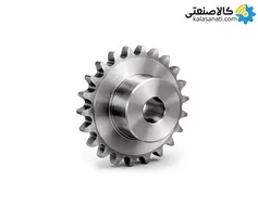 دنده زنجیر سری A سایز 60 تک ردیفه نافی دار