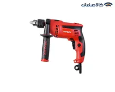 دریل چکشی دنلکس 850 وات 13 میلیمتر با کلید گازی مدل DX-1185