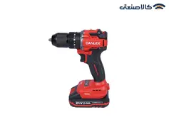 دریل پیچ گوشتی شارژی دنلکس 21 ولت براشلس دو سرعته چکشی DX-6321