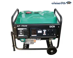 موتور برق بنزینی تک فاز 6 کیلووات دی سی ای AF7500