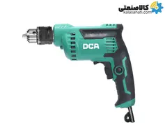 دریل سه نظام اتوماتیک 10 میلیمتر 600 وات دیمردار دی سی ای AJZ05-10BK