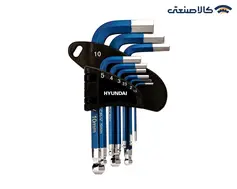 آچار آلن روکش دار دسته بلند هیوندای مدل HT190