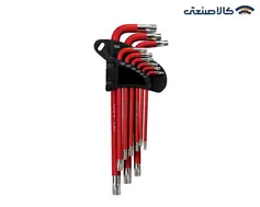 آچار آلن روکش دار دسته بلند هیوندای مدل HT390
