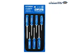 ست پیچ گوشتی ضربه‌خور 7 عددی هیوندای مدل HT-7801
