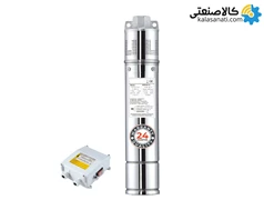 پمپ شناور 1 و 1/4 اینچ 58 متری تکفاز لئو 4DWPm750S
