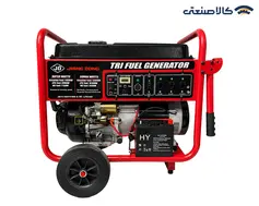 موتور برق سه گانه سوز استارتی تک فاز 12 کیلووات جیانگ دانگ JD12000THEB-A-RC-LPG-NG