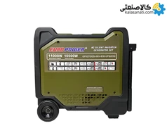 موتور برق بنزینی استارتی تکفاز سایلنت اینورتری 11 کیلووات یورو پاور EP10700S-INV-EW