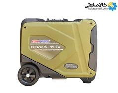 موتور برق بنزینی استارتی تکفاز سایلنت اینورتری 5.5 کیلووات یورو پاور EP8700S-INV-EW