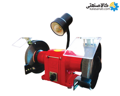 سنگ سنباده رومیزی چراغ دار محک 200 میلیمتر مدل GD200-1HL