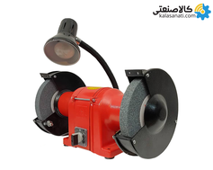 سنگ سنباده رومیزی چراغ دار محک 200 میلیمتر مدل GD200-3HL