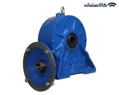 گیربکس سهند حلزونی MVF نرمال سایز 150 پایه دار نسبت تبدیل 10 ورودی 38 پوسته چدن