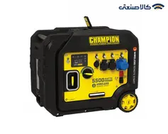 موتور برق بنزینی استارتی تک فاز سایلنت اینورتری 6 کیلووات چمپیون 501001