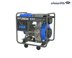 موتور برق دیزلی استارتی تک فاز 7 کیلووات هیوندای HG-6570
