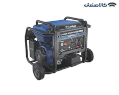 موتور برق بنزینی استارتی تک فاز 6.5 کیلووات هیوندای HG-8556 PRO