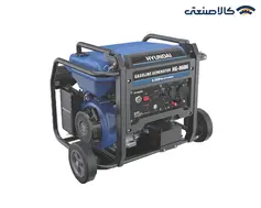 موتور برق بنزینی استارتی تک فاز 8.5 کیلووات هیوندای HG-8686 PRO