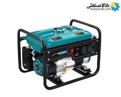 موتور برق تک فاز بنزینی استارتی 6.5 کیلووات لئو PB7000EA چرخ دار ATS دار