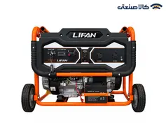 موتور برق بنزینی استارتی تک فاز 5.5 کیلووات لیفان 5GF-4E