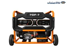 موتور برق بنزینی استارتی تک فاز 7.5 کیلووات لیفان 7GF-7