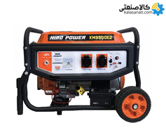 موتور برق بنزینی استارتی تک فاز 3.8 کیلووات هیرو پاور KM9500E2