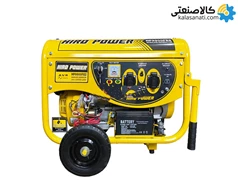 موتور برق بنزینی استارتی تکفاز 3.8 کیلووات هیرو پاور HP9900FE2