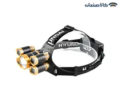 چراغ پیشانی شارژی پنج چراغ هیوندای HL-8050