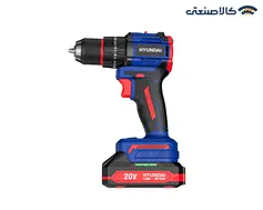 دریل شارژی چکشی براشلس 20 ولت 10 میلیمتر هیوندای HP-5220