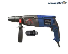 دریل بتن کن سه حالته چکشی 800 وات هیوندای HP8229-EH