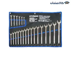 آچار یک سر رینگ کیفی 22 عددی هیوندای HT1422