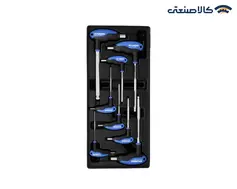 آلن شش گوش دسته عصائی 8 عددی هیوندای HT-9165