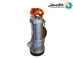 پمپ کفکش تک جداره استیل خروجی 1 و 1/4 اینچ راد پمپ (فلوتردار)