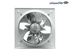 هواکش صنعتی آکسیال سه فاز 80 سانت پروانه استیل خزرفن ECI-SP-80-4T
