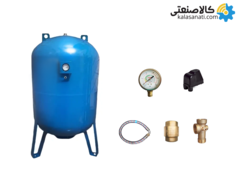 پکیج منبع تحت فشار 60 لیتری به همراه کلید اتومات 1 تا 11 بار