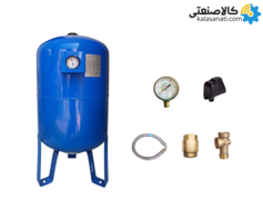 پکیج منبع تحت فشار 80 لیتری به همراه کلید اتومات 1 تا 11 بار