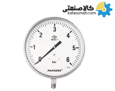 گیج فشار خشک پکنز صفحه 250 میلی متر سری MH