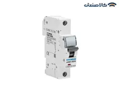 کلید مینیاتوری تک پل 32 آمپر هیوندای تیپ HGD 63N/C