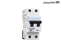 کلید مینیاتوری دو پل 2 آمپر هیوندای تیپ HGD 63N/C