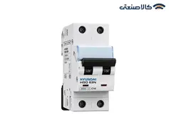 کلید مینیاتوری دو پل 16 آمپر هیوندای تیپ HGD 63N/C