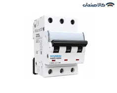 کلید مینیاتوری سه پل 40 آمپر هیوندای تیپ HGD 63N/C