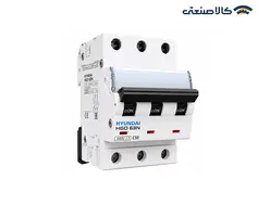 کلید مینیاتوری سه پل 50 آمپر هیوندای تیپ HGD 63N/C