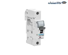 کلید مینیاتوری تک پل 6 آمپر هیوندای تیپ HGD 63N/C