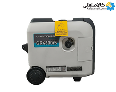 موتور برق بنزینی استارتی تک فاز سایلنت اینورتری 4 کیلووات لانسین GR4800is سفید