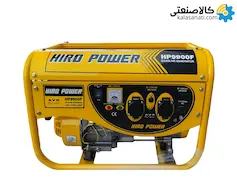 موتور برق بنزینی تک فاز 3.8 کیلووات هیرو پاور HP9900F